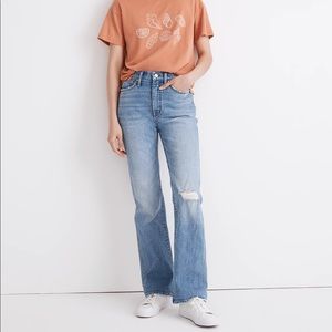 New w/ tags Madewell High-Rise Bootcut jeans